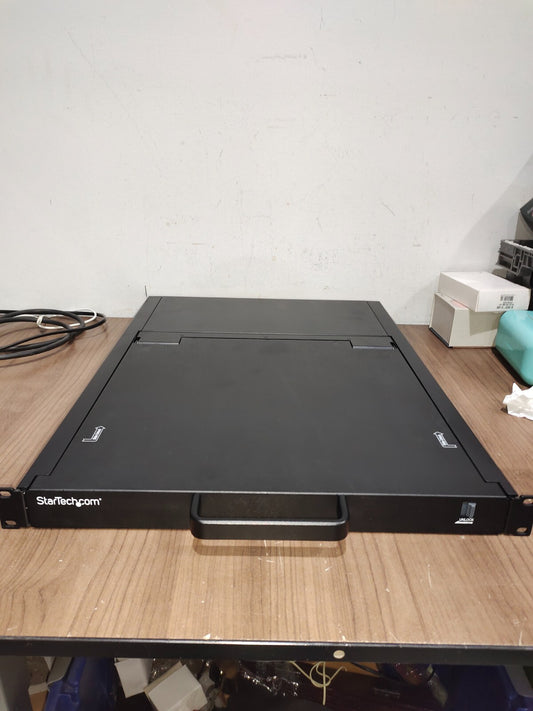 StarTech 8 Port Rackmount KVM Console w/Cables 1U Integrated 19" LCD RKCONS1908K