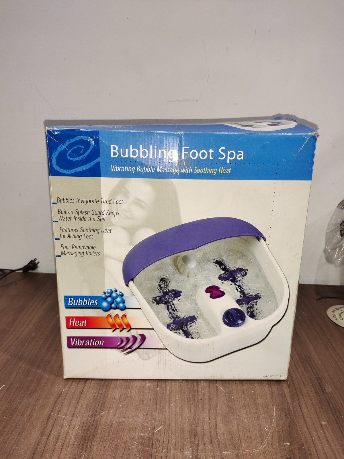 Foot Spa Bath Massager with Heat & Bubbles Massage Pedicure Tub Foot Soaker Gift