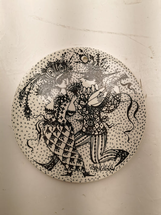 Vintage Bjorn Wiindlad ceramic tile/wall decor