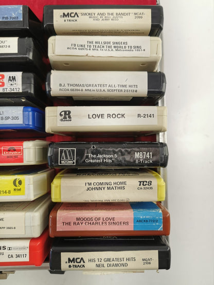 Vintage 12 Track Tapes and Cary Case