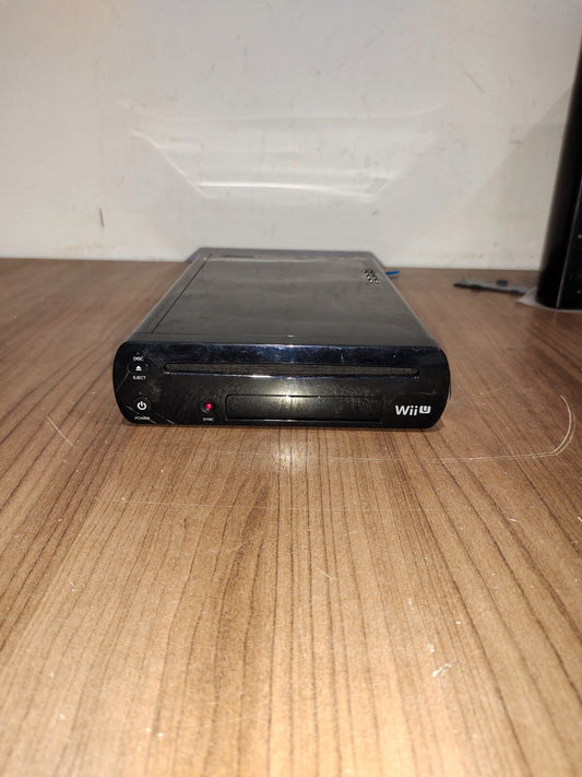 Wii U Console Black 32GB - WUP-101(02) - 1 (Console Only)