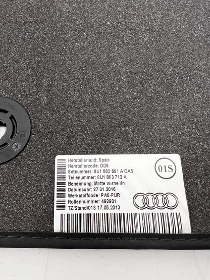 For Audi Exclusive Carpet Car Mats 4pc – OEM Quality Velour