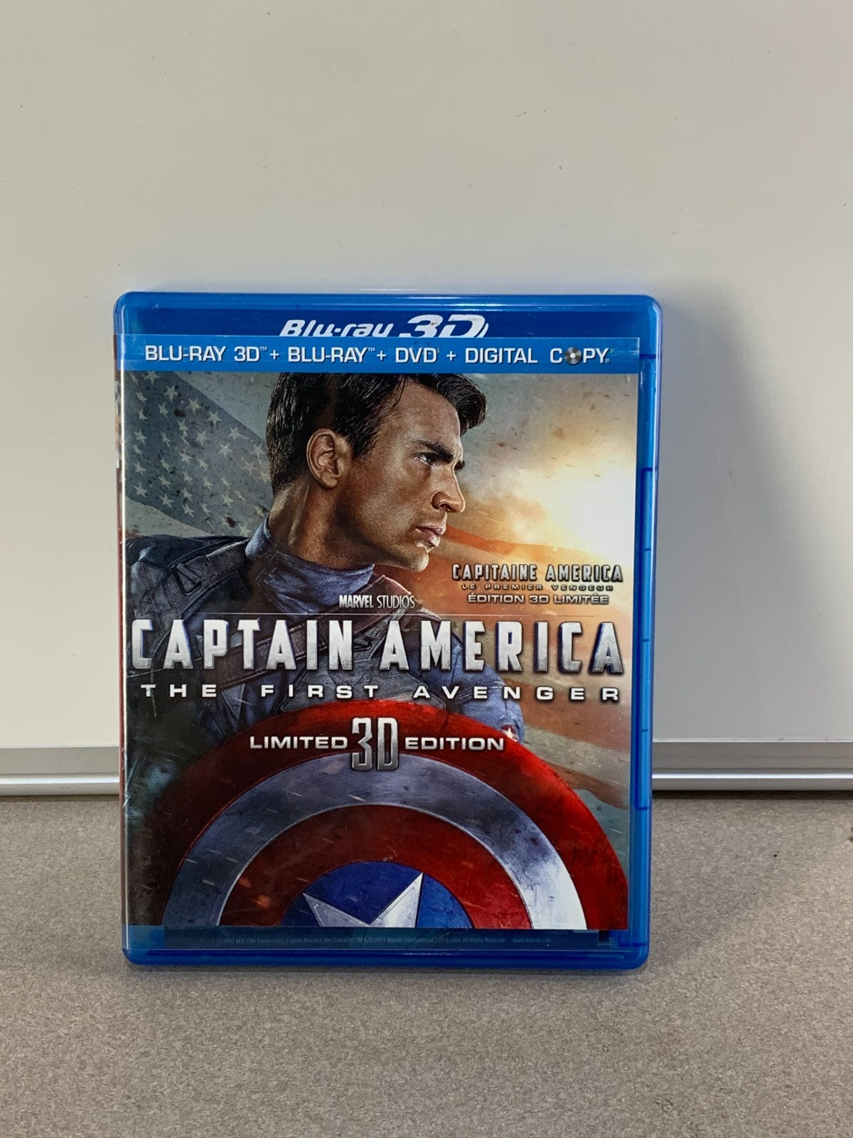 Captain America: the First Avenger 3d/2D (Blu-ray 3D, 2011)