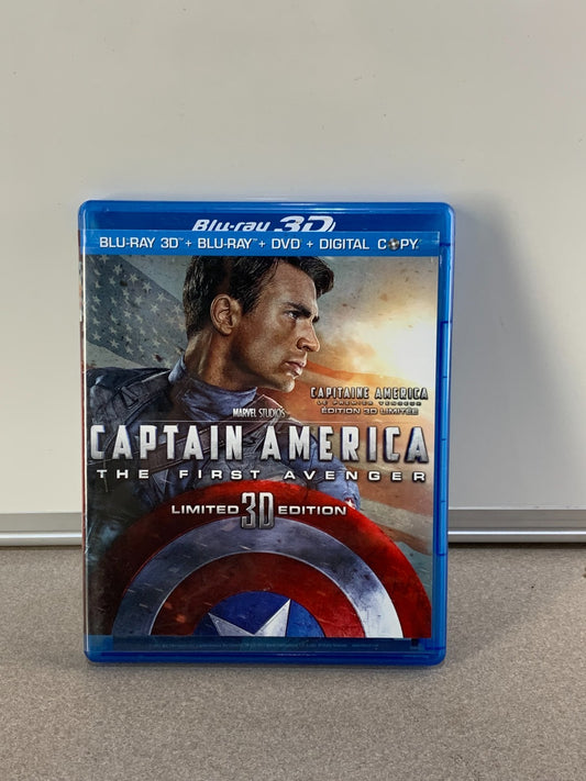 Captain America: the First Avenger 3d/2D (Blu-ray 3D, 2011)