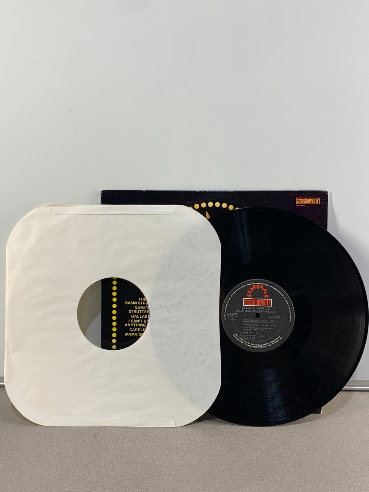 George Lewis and His New Orleans Jazzband George Lewis At Club Hangover Vol. 1