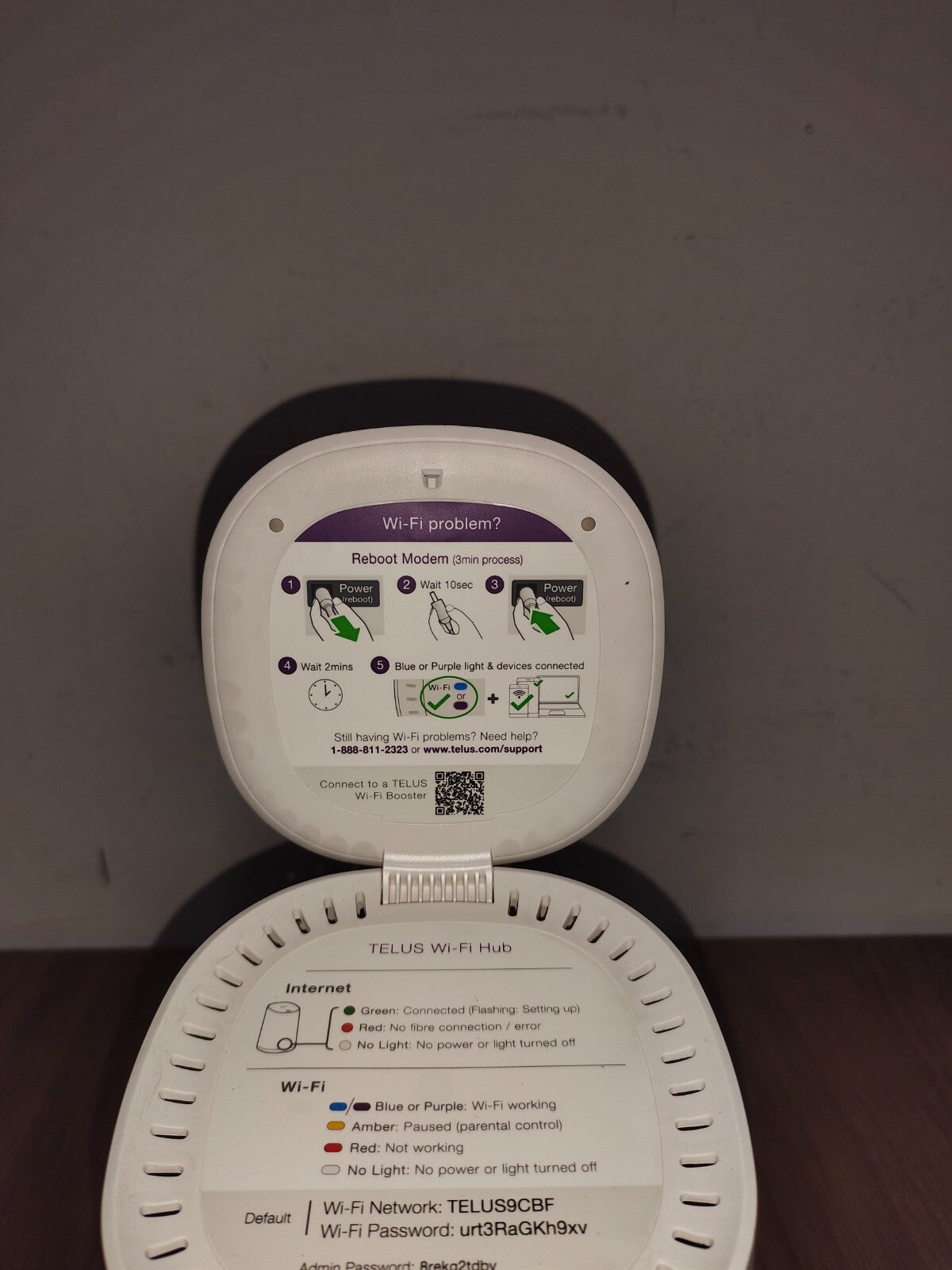 TELUS WIFI HUB ARCADYAN ROUTER