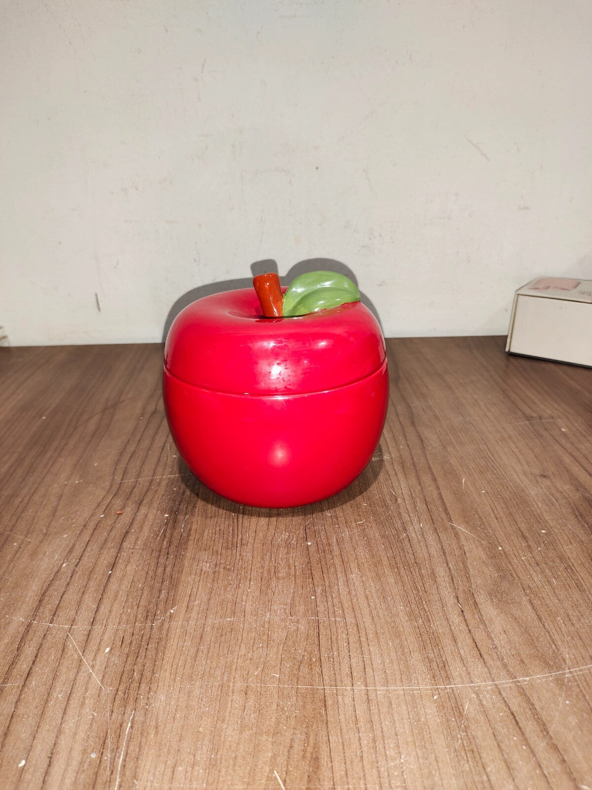 Ashland Ceramic Apple Container