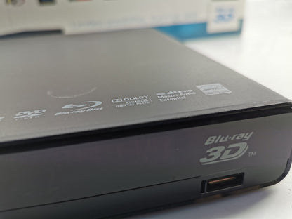3D Blu-ray Player Phillips BDP5506 Blu-Ray Tested Working W/Remote & box