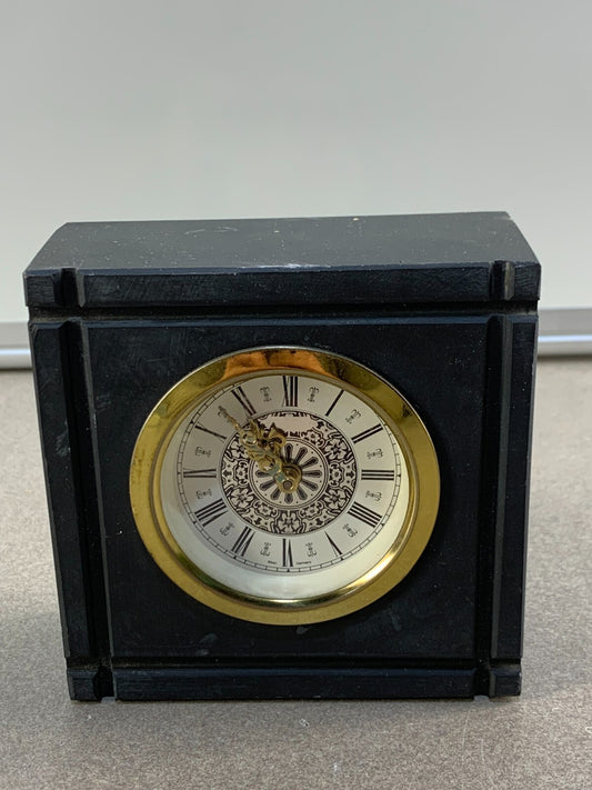 Vintage Stone/Slate Mantel Clock West Germany