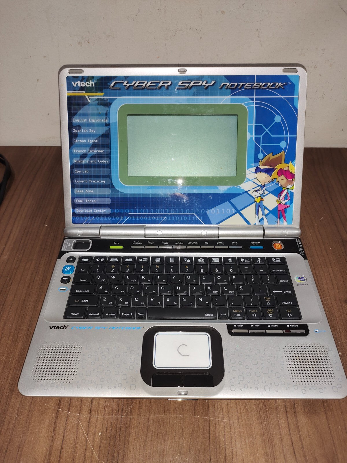 Vintage VTech Cyber Spy Notebook Laptop for kids