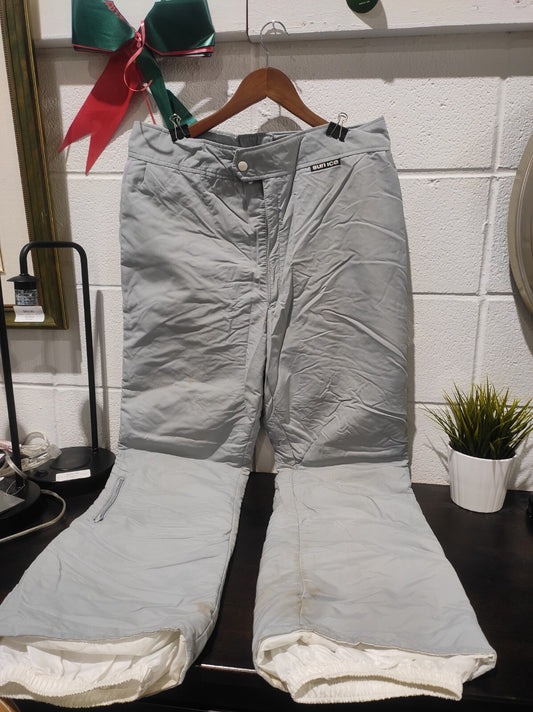 Vitnage 1988 Calgary Winter Olympics Sunice Ski Pants - Grey - Size 36
