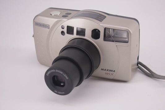 Samsung Maxima 105 S point & shoot 35mm film camera