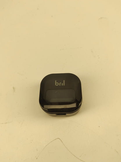 Bril UV-C Toothbrush Sanitizer Portable Sterilizer Cover Holder and Case (Black)