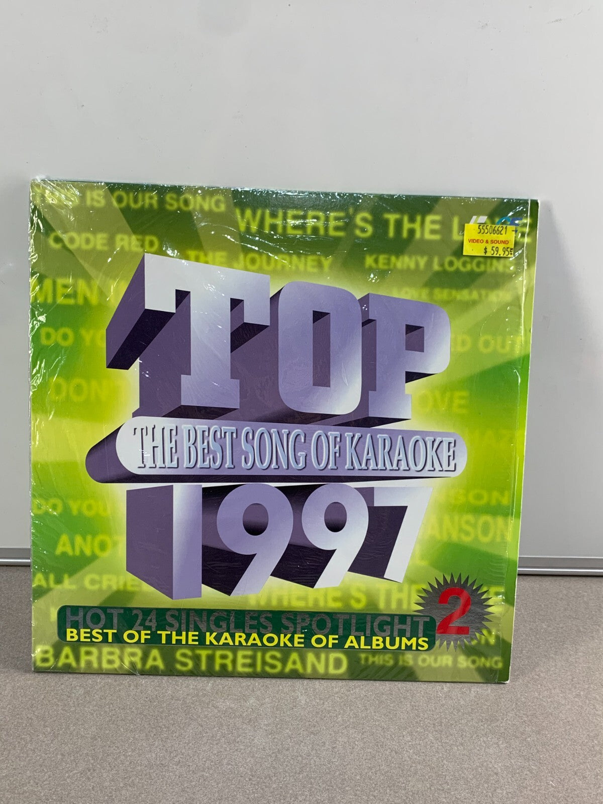 The Best Song Of Karaoke Top 1997 Hot 24 Singles Spotlight Laser Disc