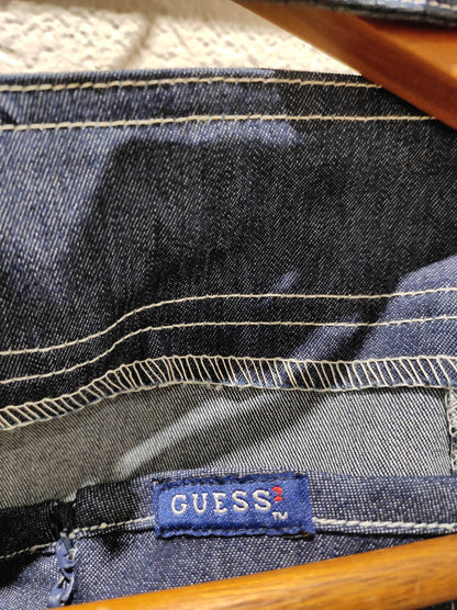 Vintage Guess Denim Dress Neck Strap Women's Size 5