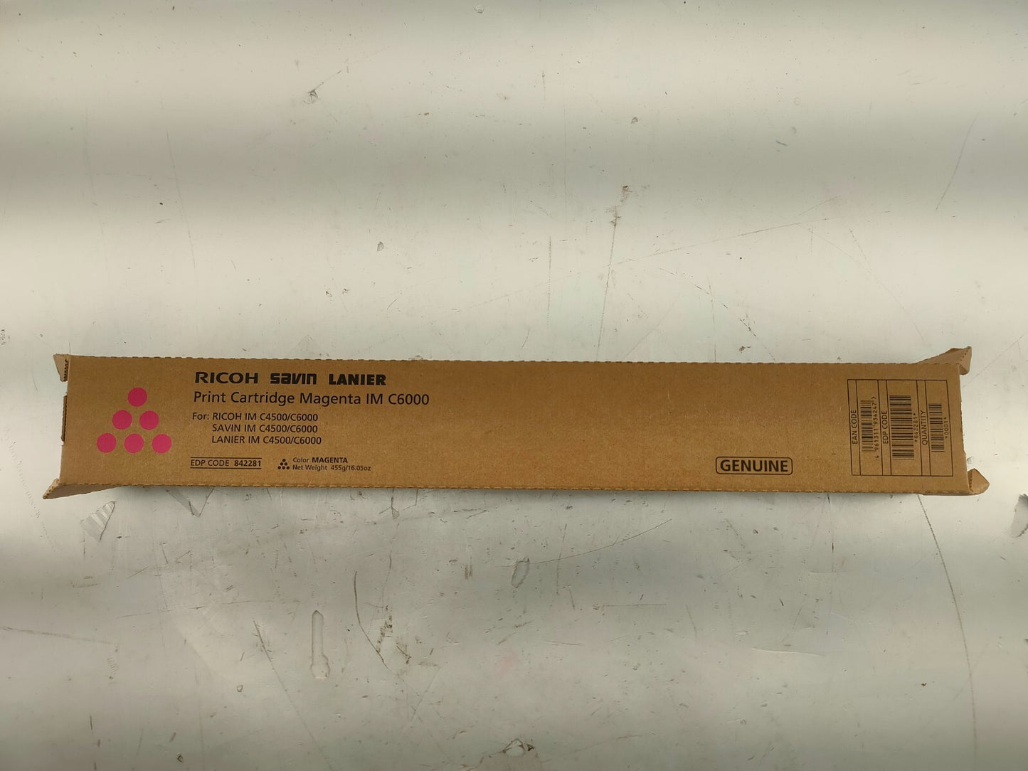 Genuine Ricoh IM C6000 Magenta Print Cartridge EDP Code 842281.