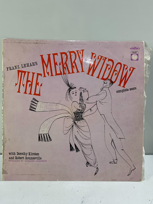 Franz Lehar's The Merry Widow Vintage Vinyl Record LP VG KLL-552