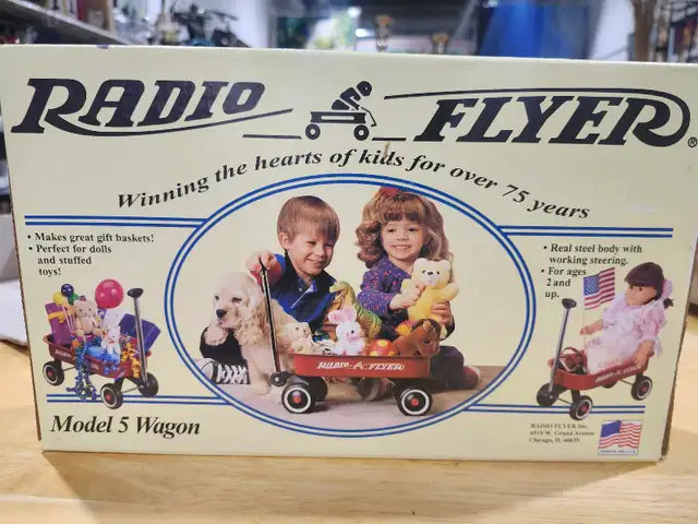 Vintage (New) Radio Flyer Model 5 Dolls Wagon