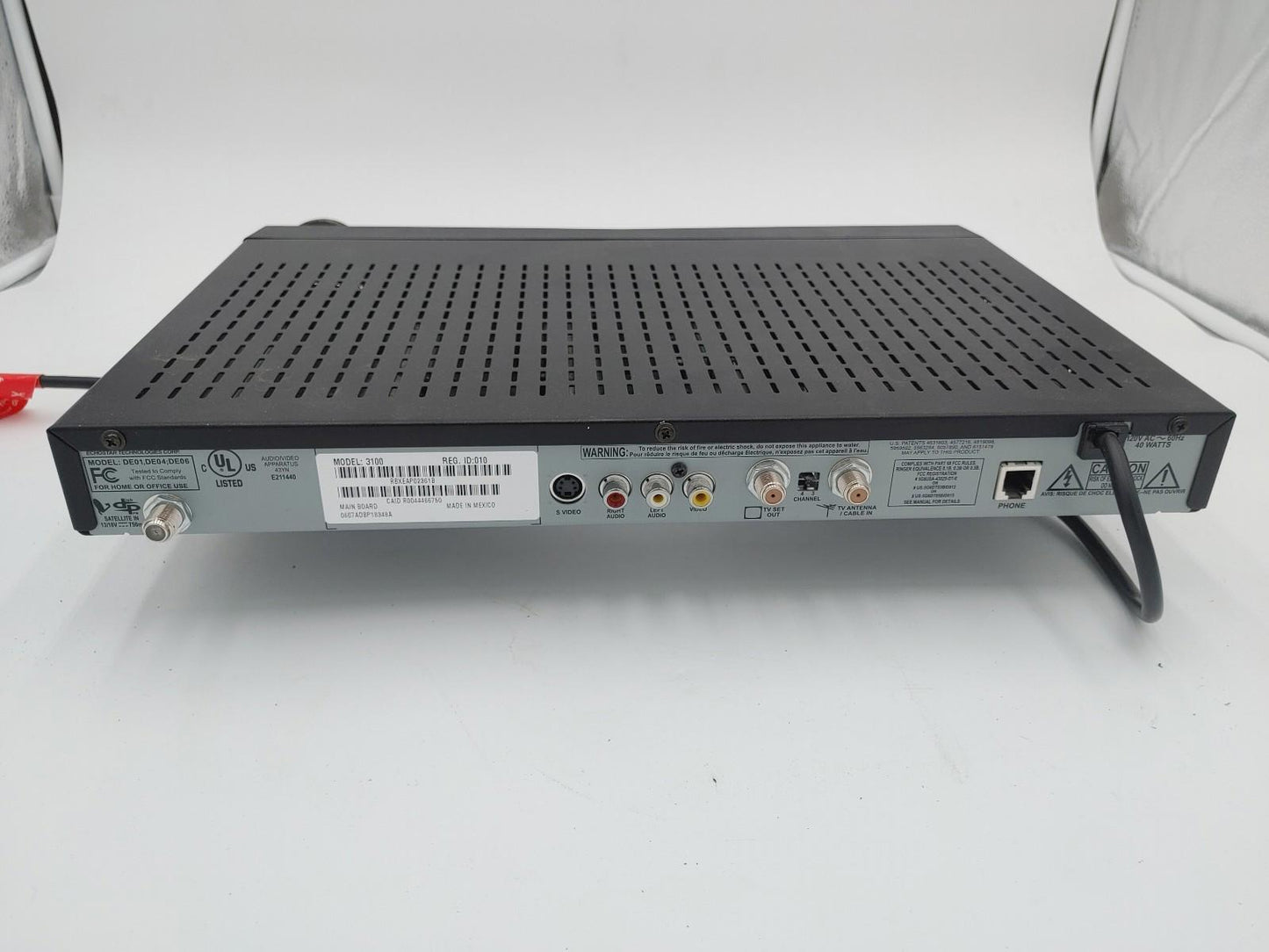 Excellent Condition Bell ExpressVu 3100 Digital Satelite Receiver Power Tested