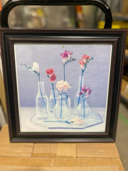 Vintage Floral Print Picture