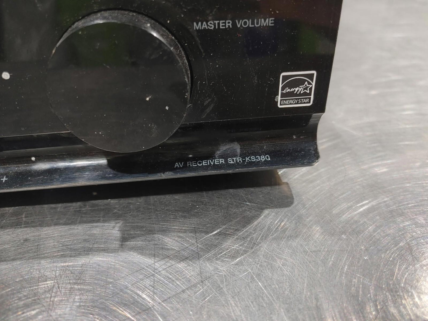 Sony AV Receiver STR-KS380 Power Tested Black - Fair