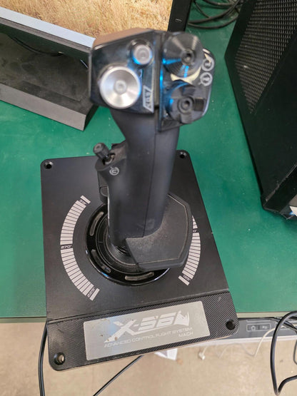 AS/IS Logitech X56 Saitek HOTAS Advanced Control Fight System JOYSTICK ONLY
