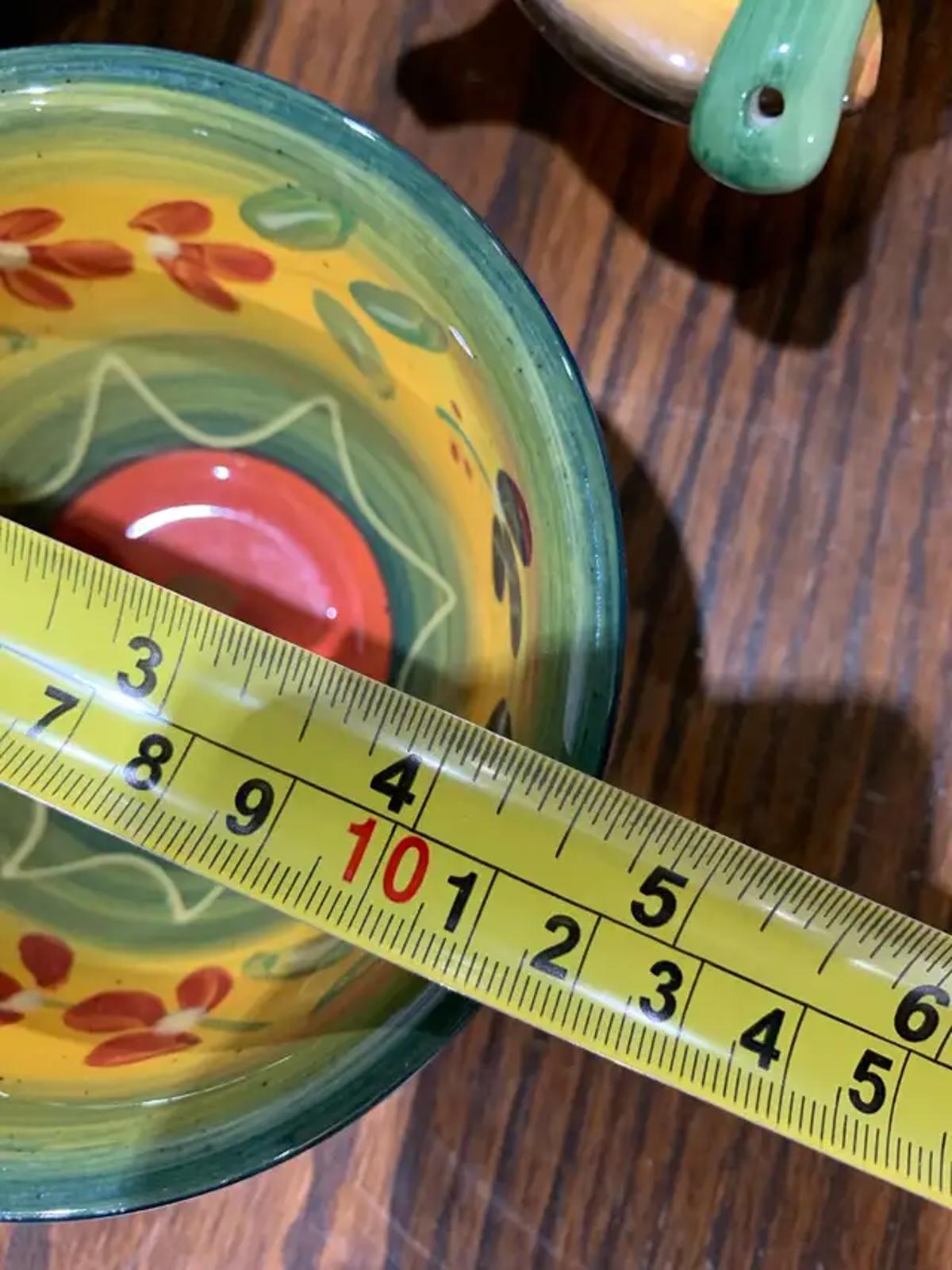 Clay Art Chili Serving Bowls set