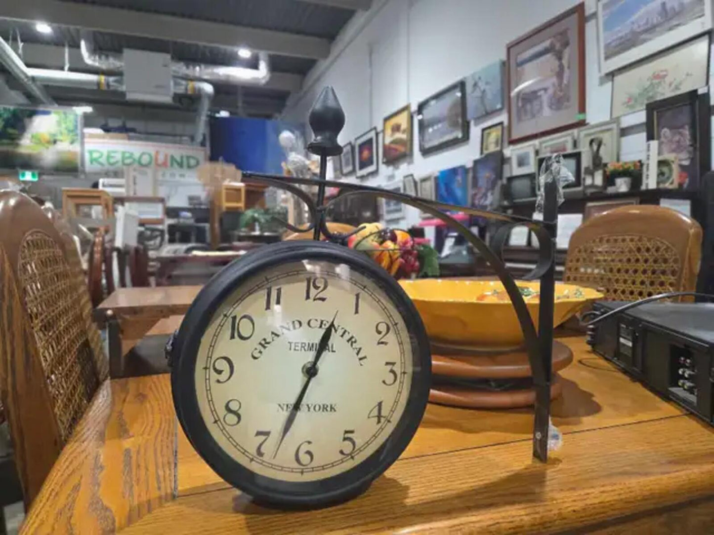 Wall Mounted Grand Central Station Clock - Double Sided
