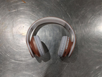 Excellent Condition PowerLocus Rose Gold On-Ear Bluetooth Wireless Headphones