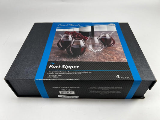 Final Touch Port Sippers. Set of 4