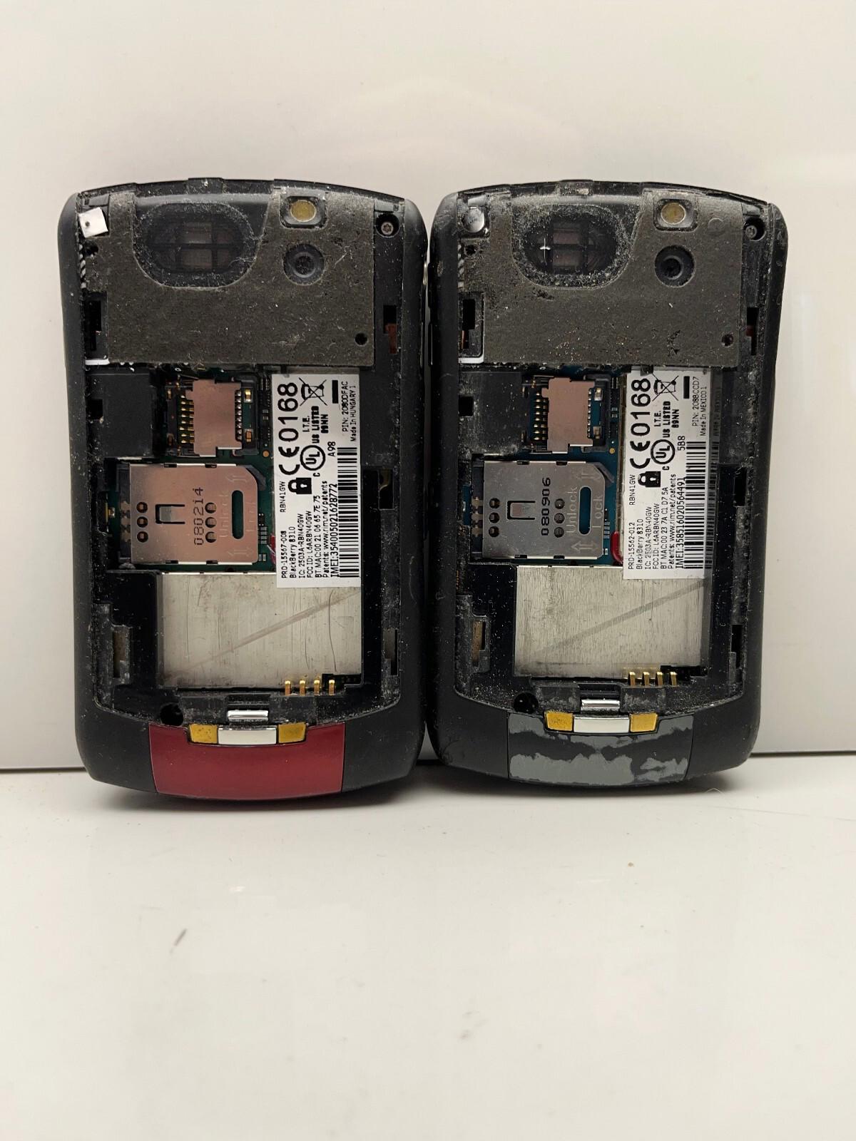 Lot de 2 BlackBerry Curve 8310 sans batterie POUR PIÈCES