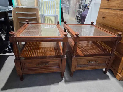 Sklar-Peppler Wooden End Tables