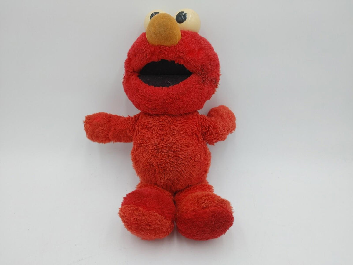 Jouet vintage Tickle Me Elmo testé et fonctionnel - État correct