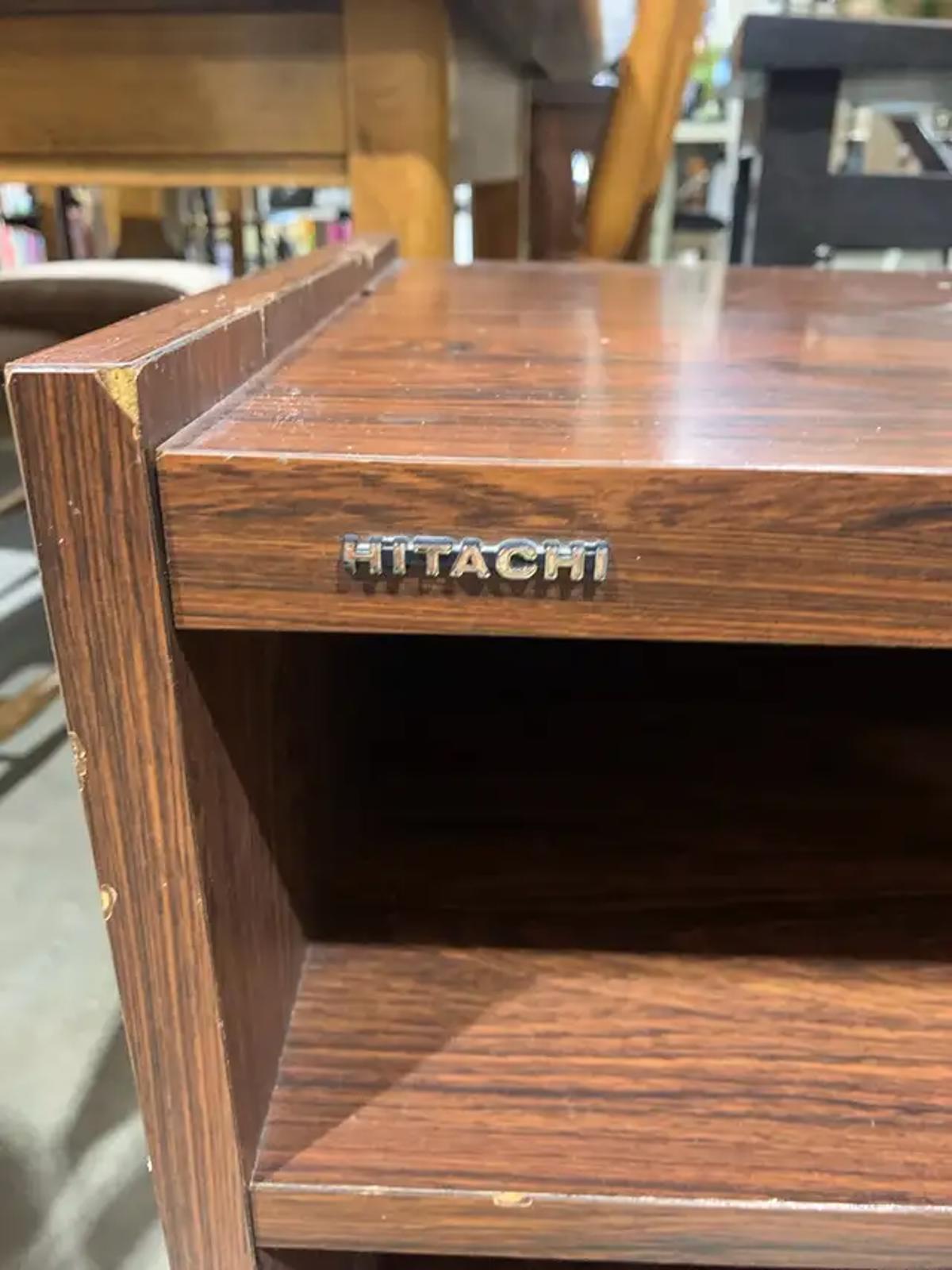 Hitachi Dark Wood Book Shelf