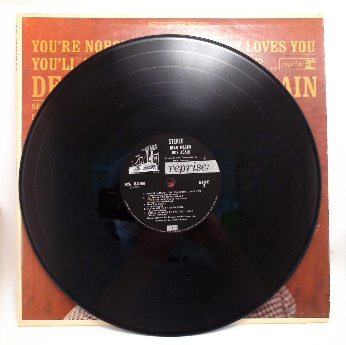 Dean Martin Hits Again Vinyl Album Record LP