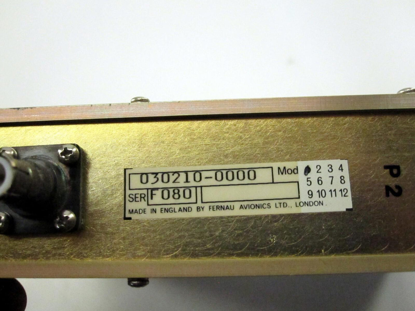 Fernau Avionics 030210-0000 F080 Audio Equipment