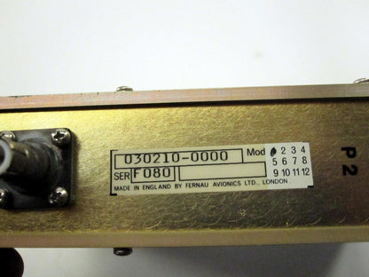 Fernau Avionics 030210-0000 F080 Audio Equipment