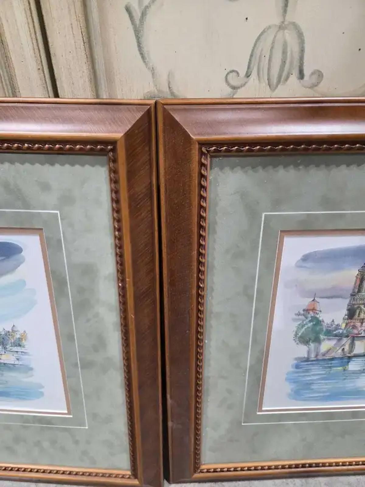Framed Paris Picture Prints - 2 Available