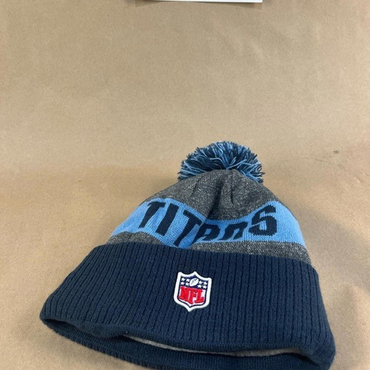 Bonnet gris et bleu New Era