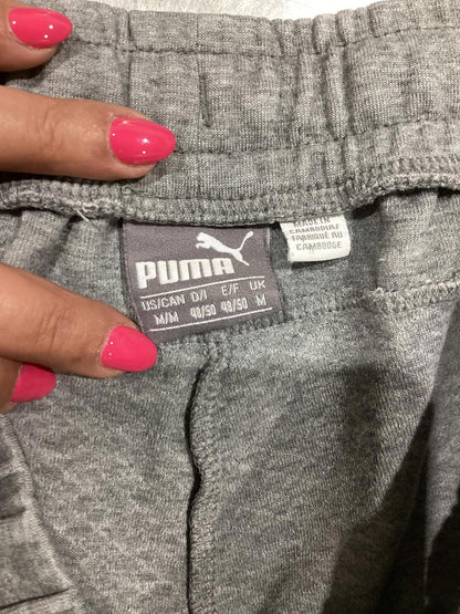 PUMA Men’s Gray Athletic Shorts – Size M
