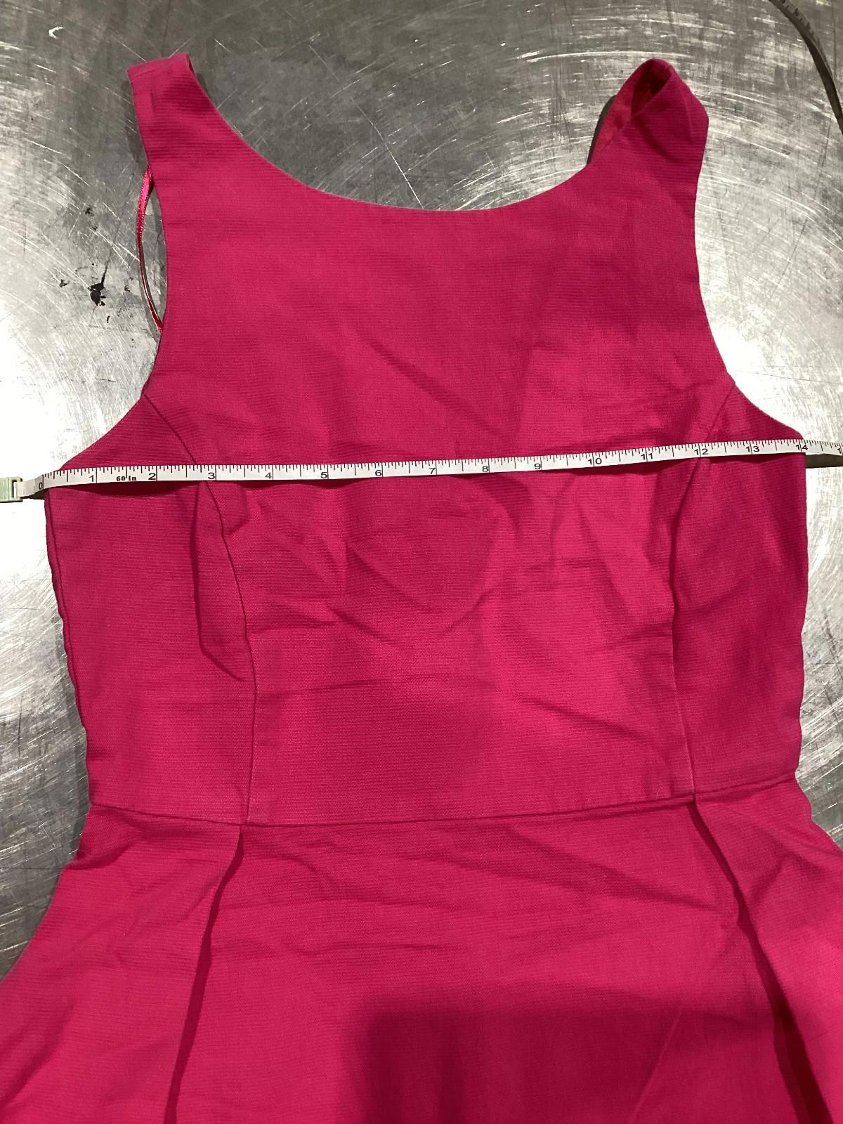 ZARA Trafaluc Red Fit‑and‑Flare Dress
