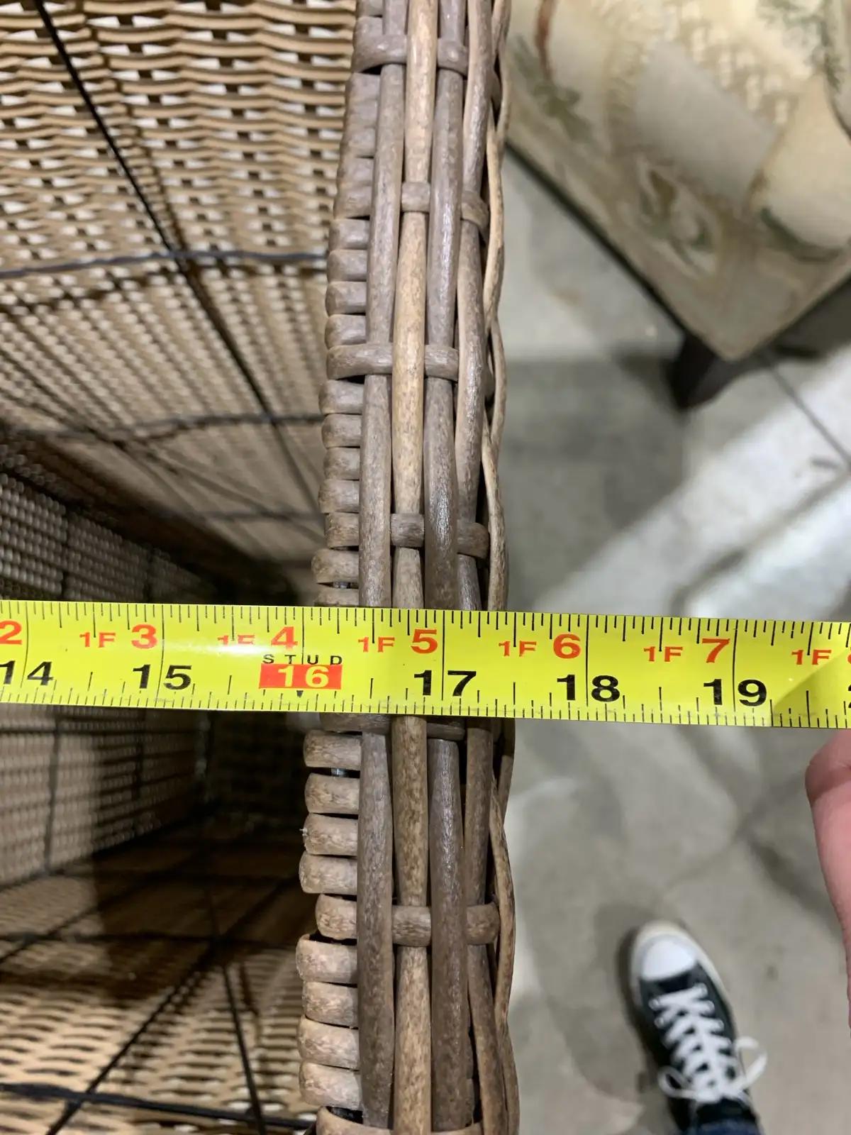 Large Wicker Style Plant Holder