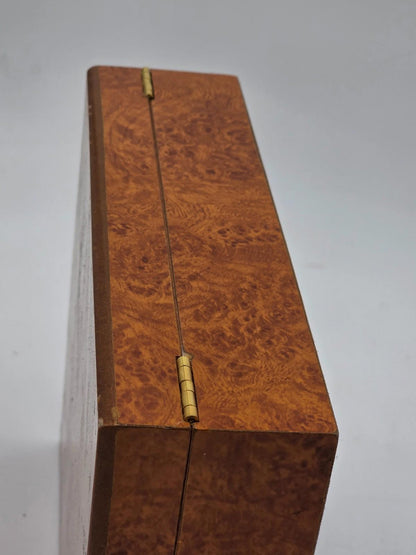 Quality Importers Trading Co Humidor Supreme Brown Wood Cigar Storage Box