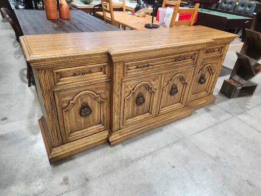 Vintage Wood Buffet/Sideboard