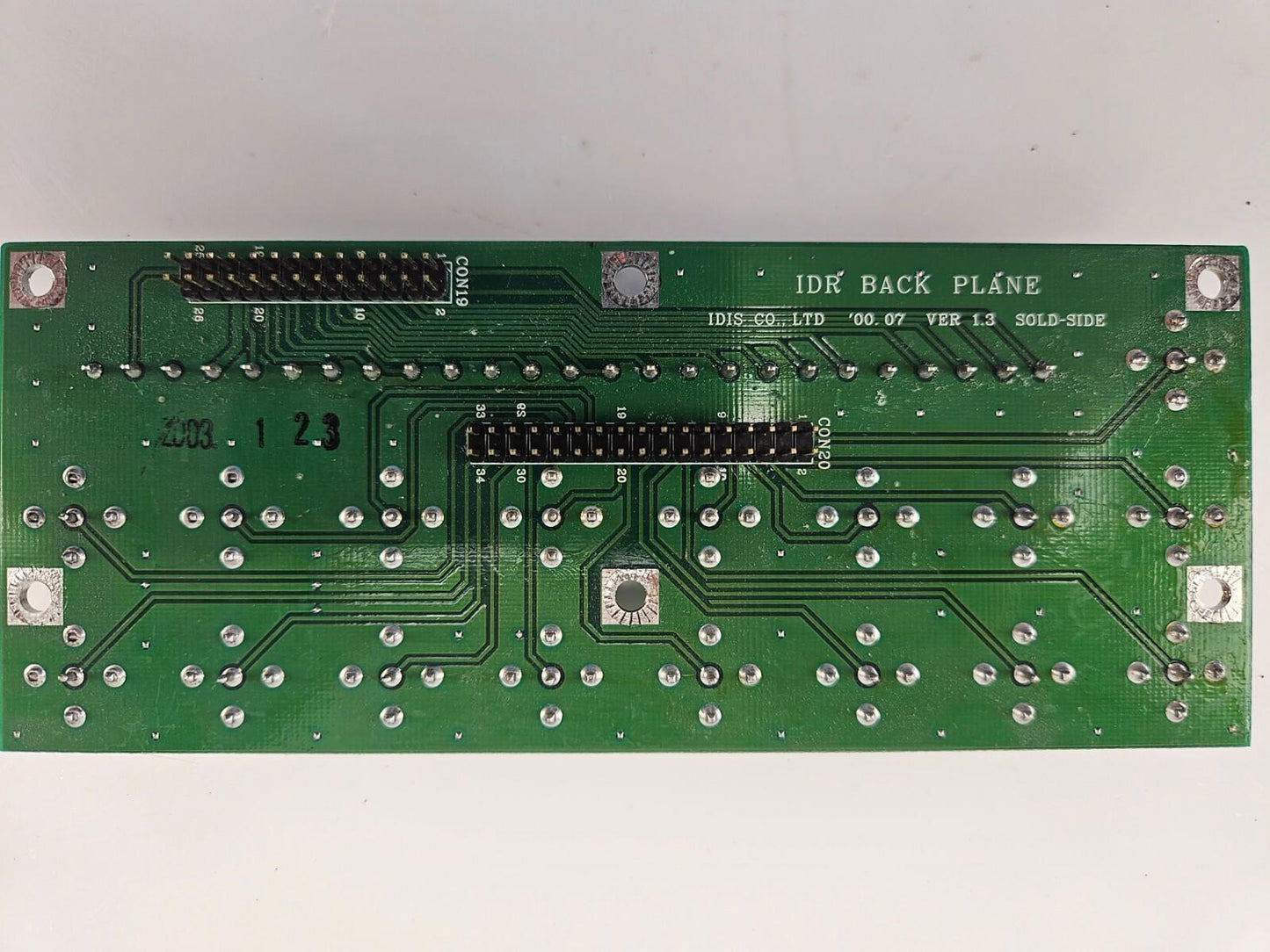 IDIS IDR Back Plane Ver 1.3