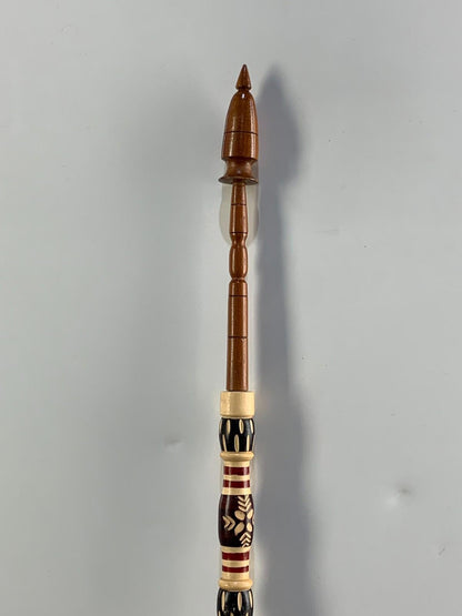 Decorative wooden pipe