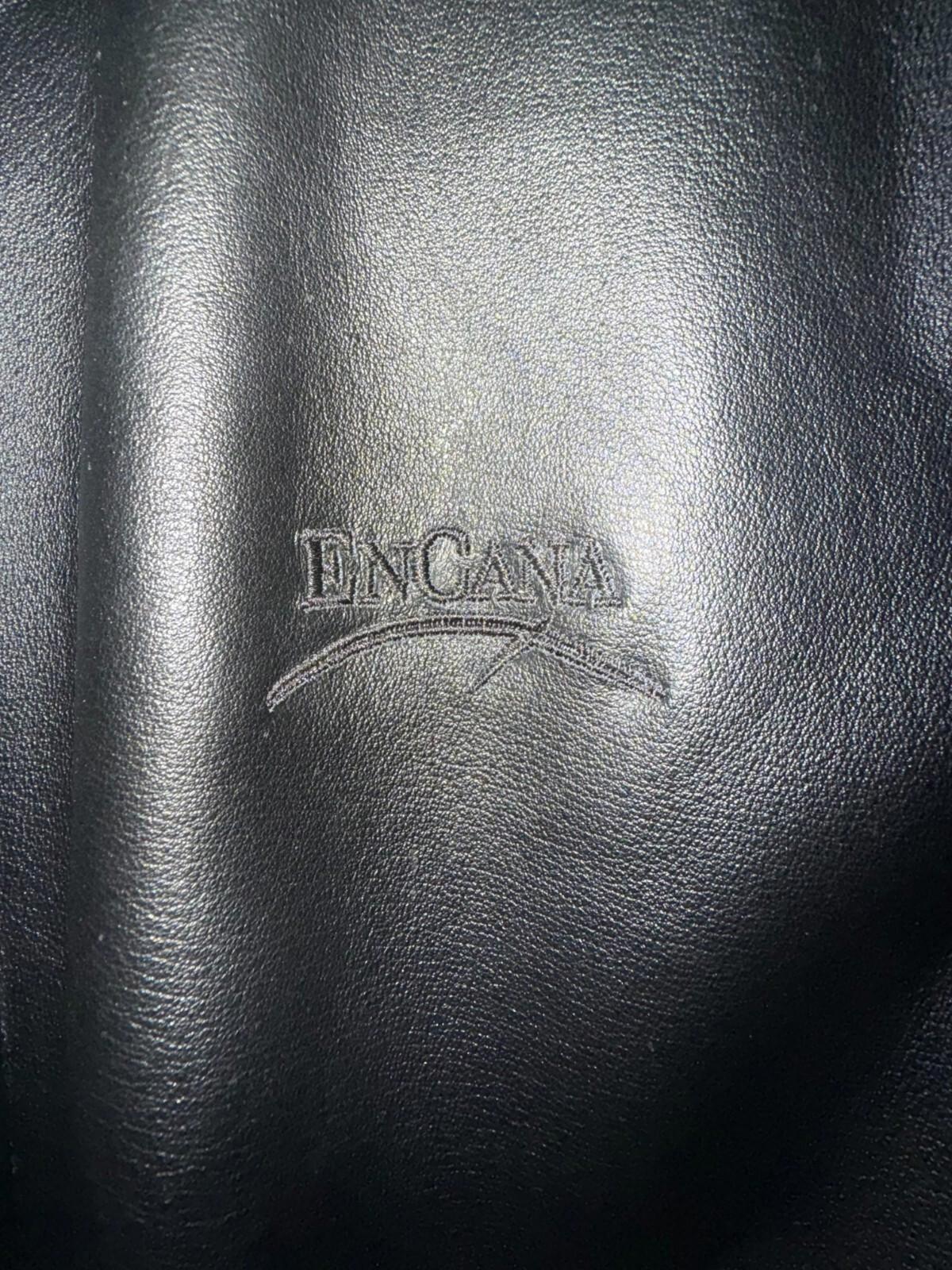 Blouson bomber en cuir Amanati, taille L