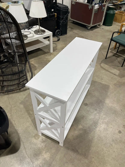 White Console Table