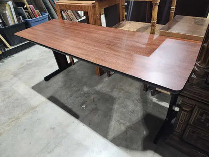 Large 6ft Metal/Wood Desk