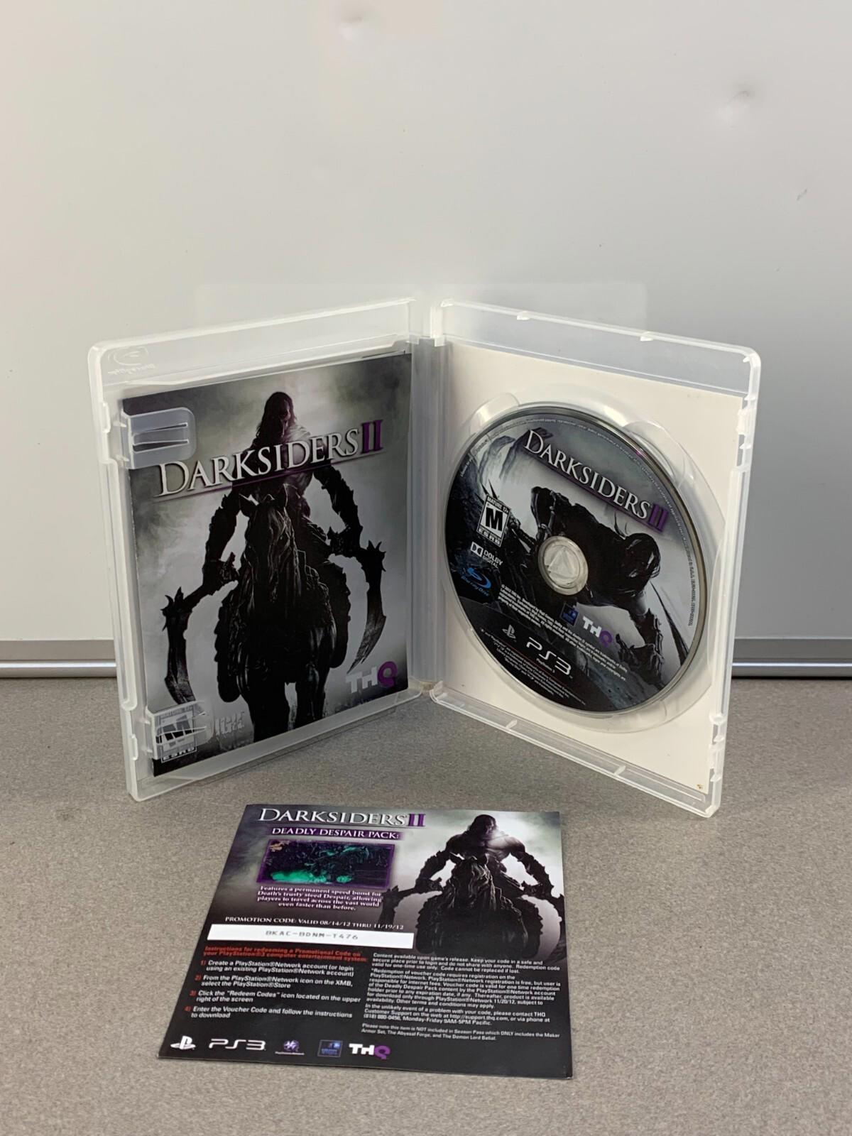 Darksiders II -- Édition limitée (Sony PlayStation 3, 2012) PS3 complète avec boîte et manuels